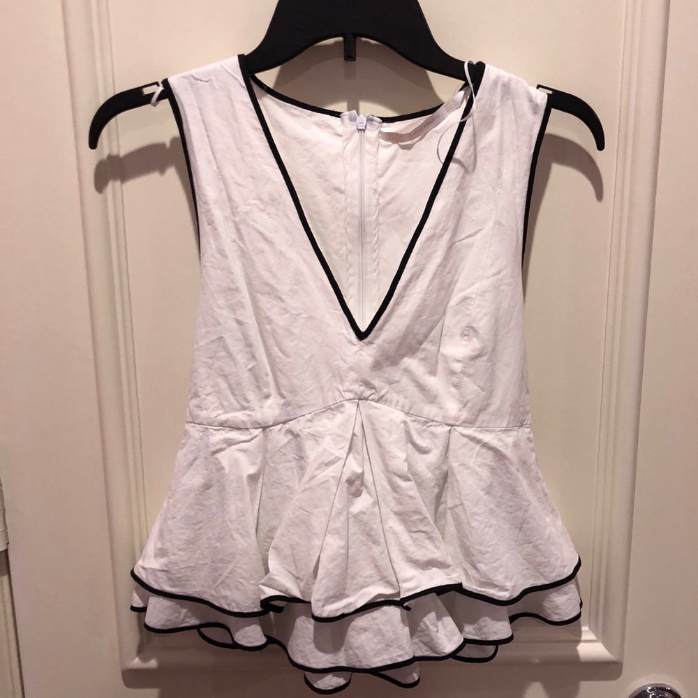 Zara V-Neck Blouse